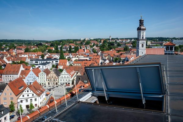 LAMILUX Dachausstieg im Glasdach